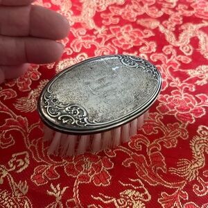 Elegant small Silver Hair Brush